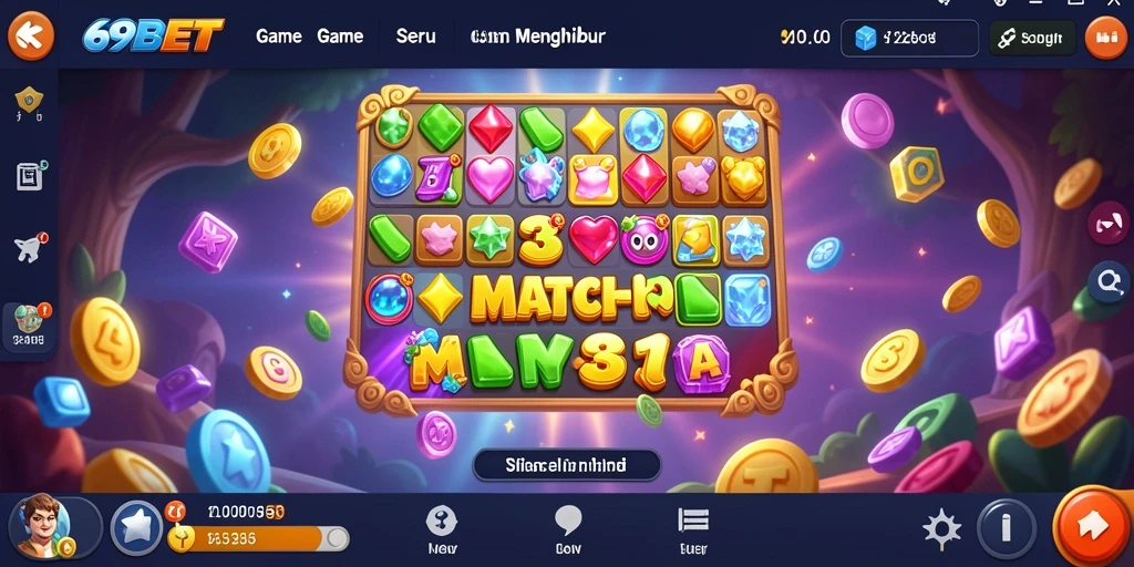 Tampilan gameplay seru di 69BET dengan grafis menarik.
