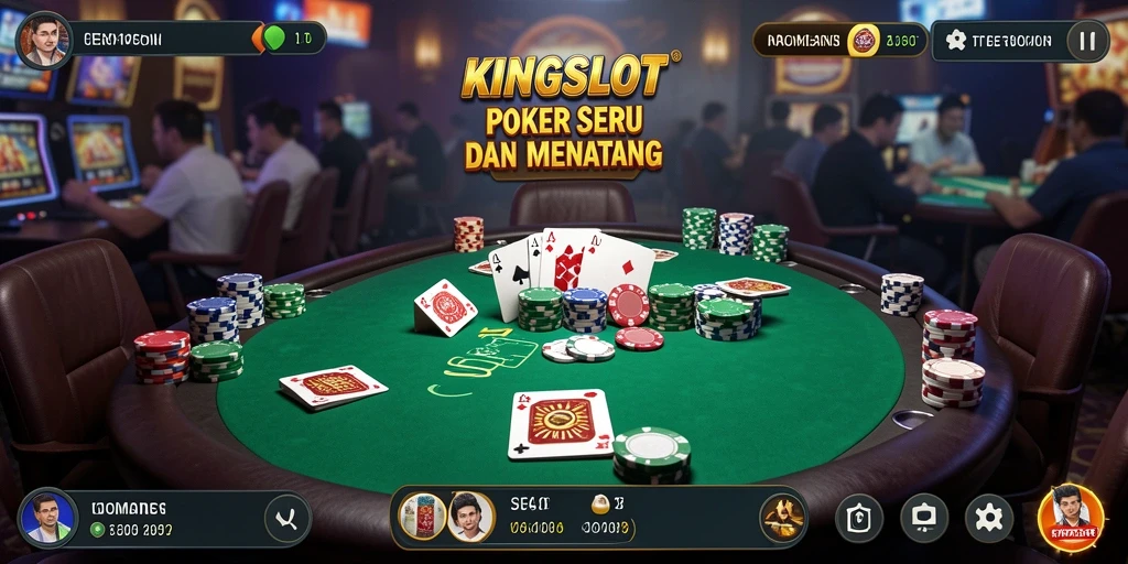 Tampilan gameplay KINGSLOT yang menarik dan mendebarkan.