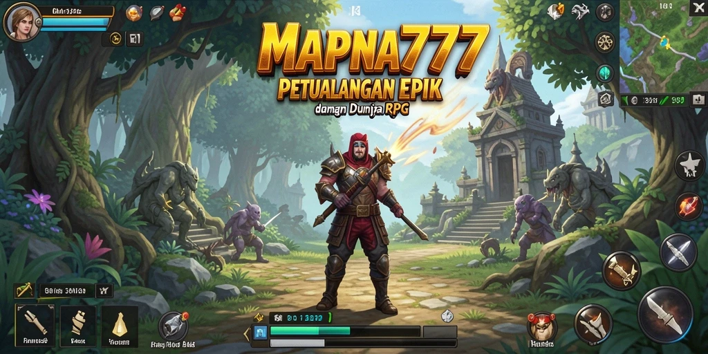 Tampilan gameplay yang menakjubkan dalam MAPNA777 dengan aksi RPG yang mendebarkan.