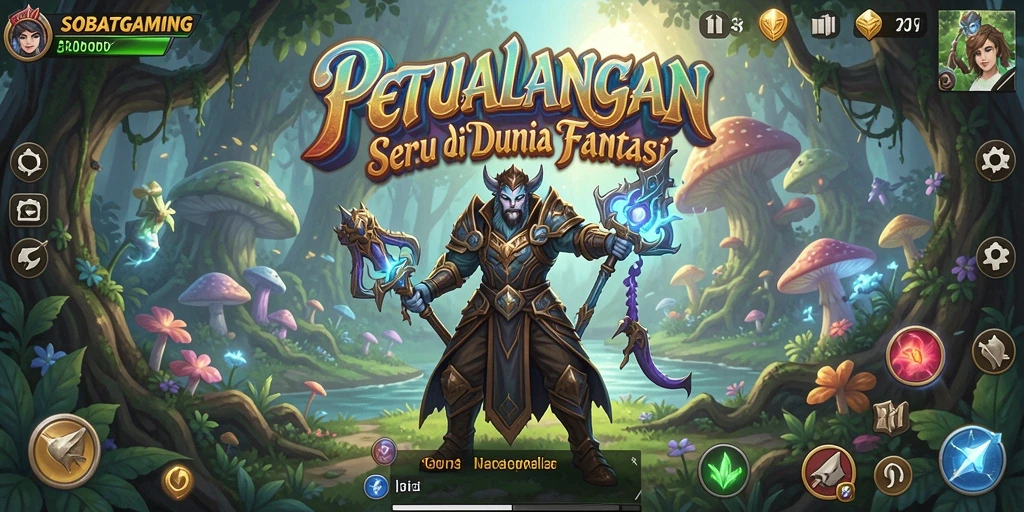Tampilan gameplay SOBATGAMING dengan petualangan yang seru.